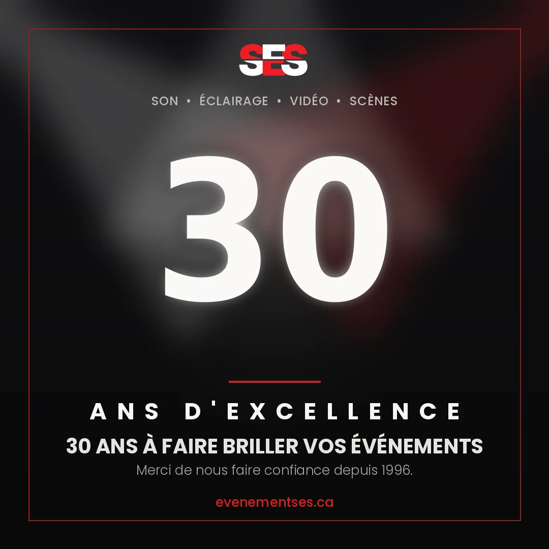S.E.S 30 ans d’excellence — 1996 à 2026